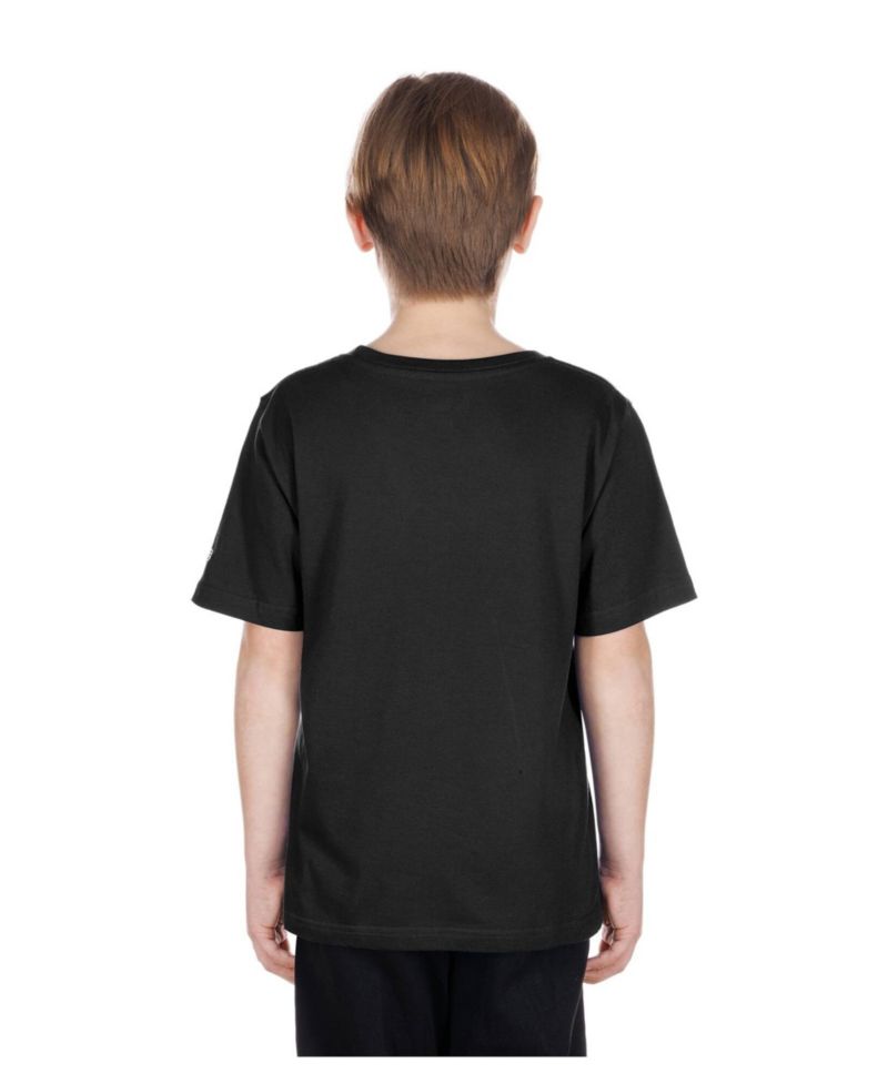 Big Boys and Girls Black Texas Rangers Día de los Muertos T-Shirt