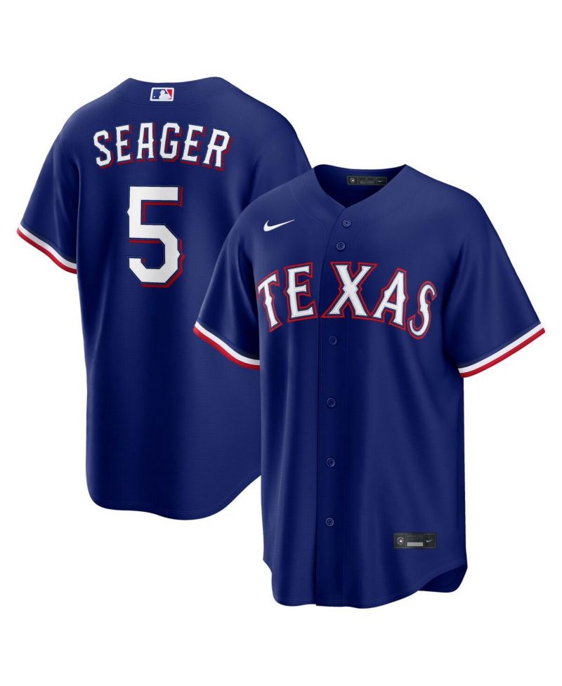 Men's Corey Seager Royal Texas Rangers Alternate 2 Replica Jersey