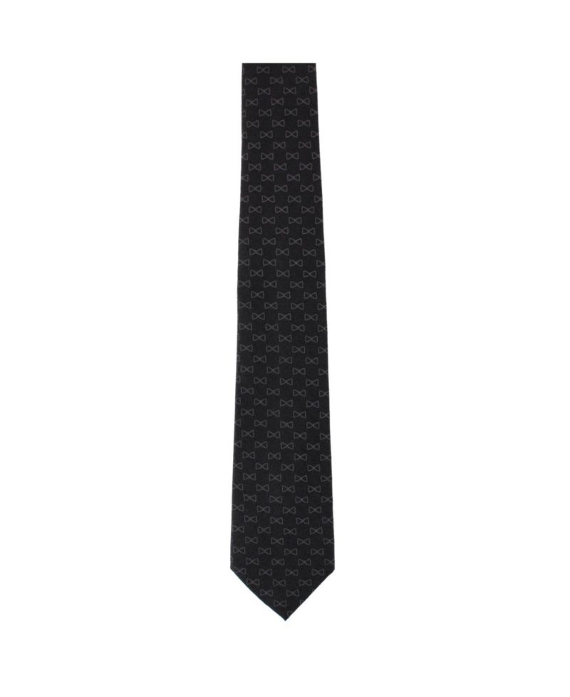 Men's Signature Logo Silk Novelty Necktie