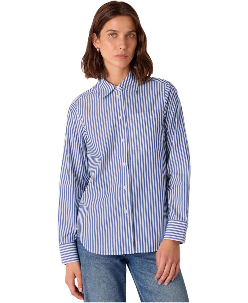 Women's Relaxed Fit Stripe Shirt