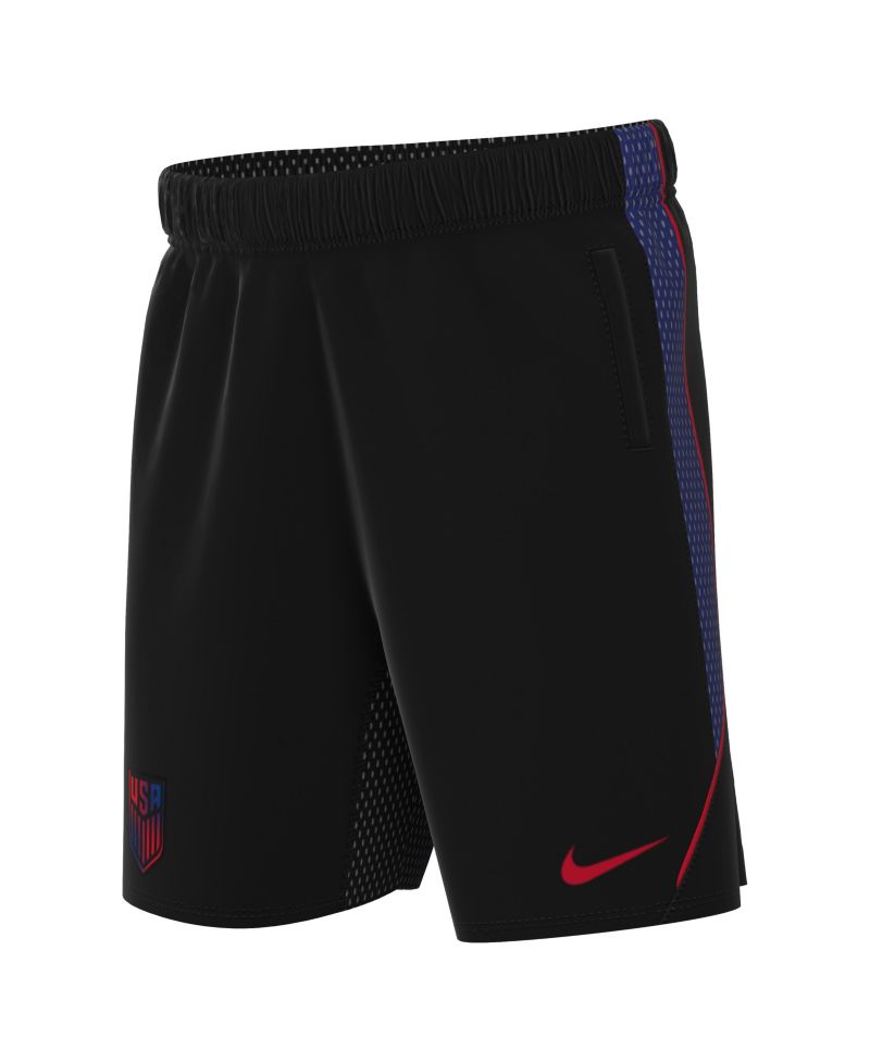 Big Boys and Girls Black USMNT 2026 Strike Dri-FIT Shorts