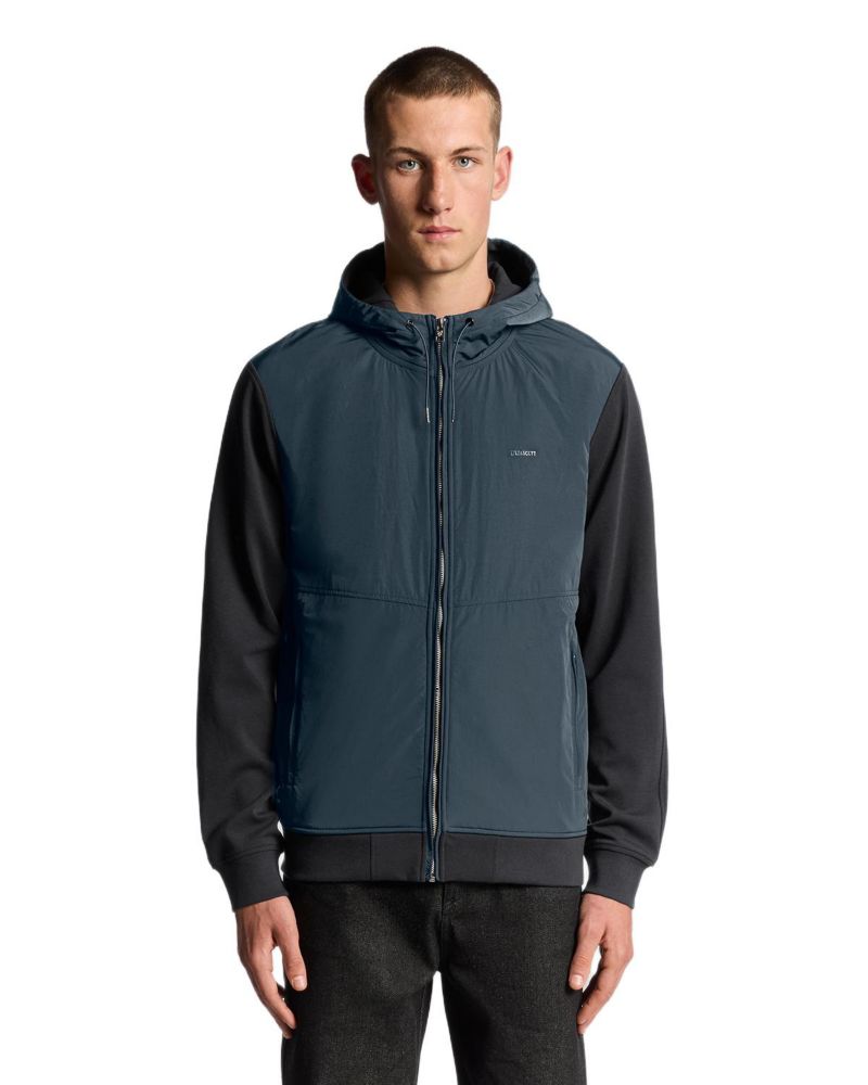 Men's Half Raglan Hybrid Hoodie