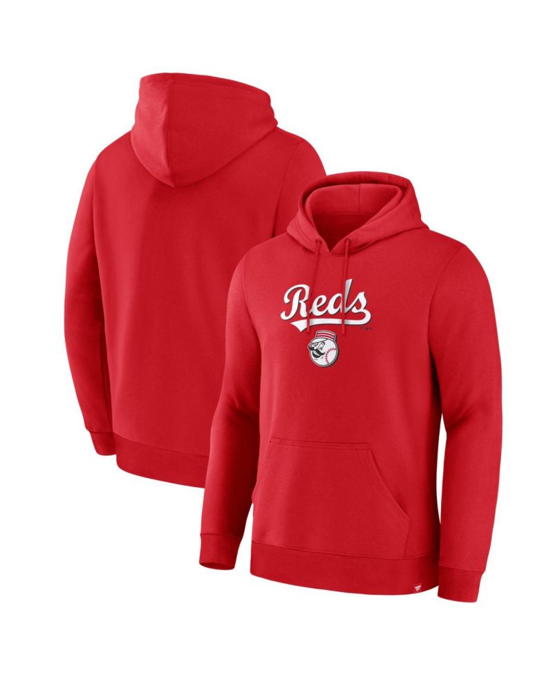 Men's Red Cincinnati Reds Lock-Up Legacy Hoodie