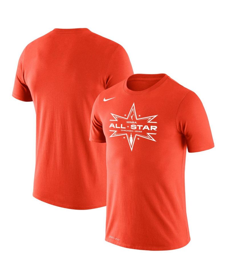 Men's Orange 2022 WNBA All-Star Game Logo Legend Performance T-shirt