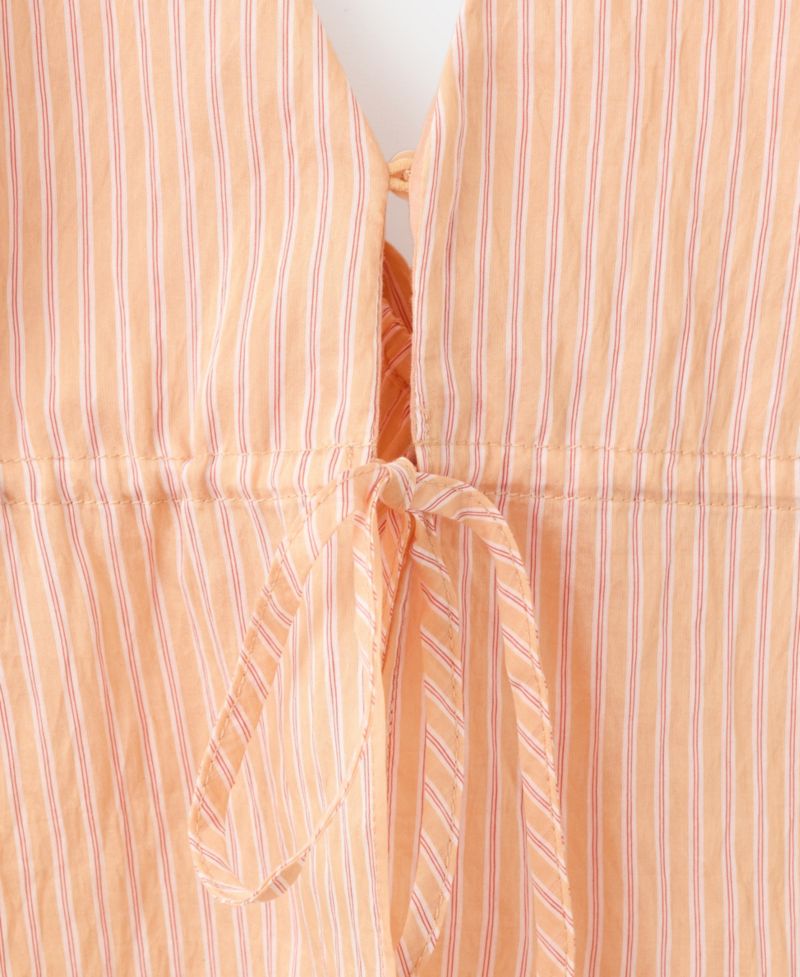 Women's Striped Lyocell Halter Top