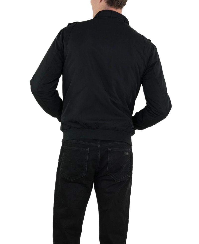 Men's Heavy Iconic Racer Quilted Lining Jacket (Slim Fit)