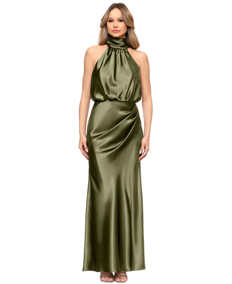 Petite Halter Neck Gown