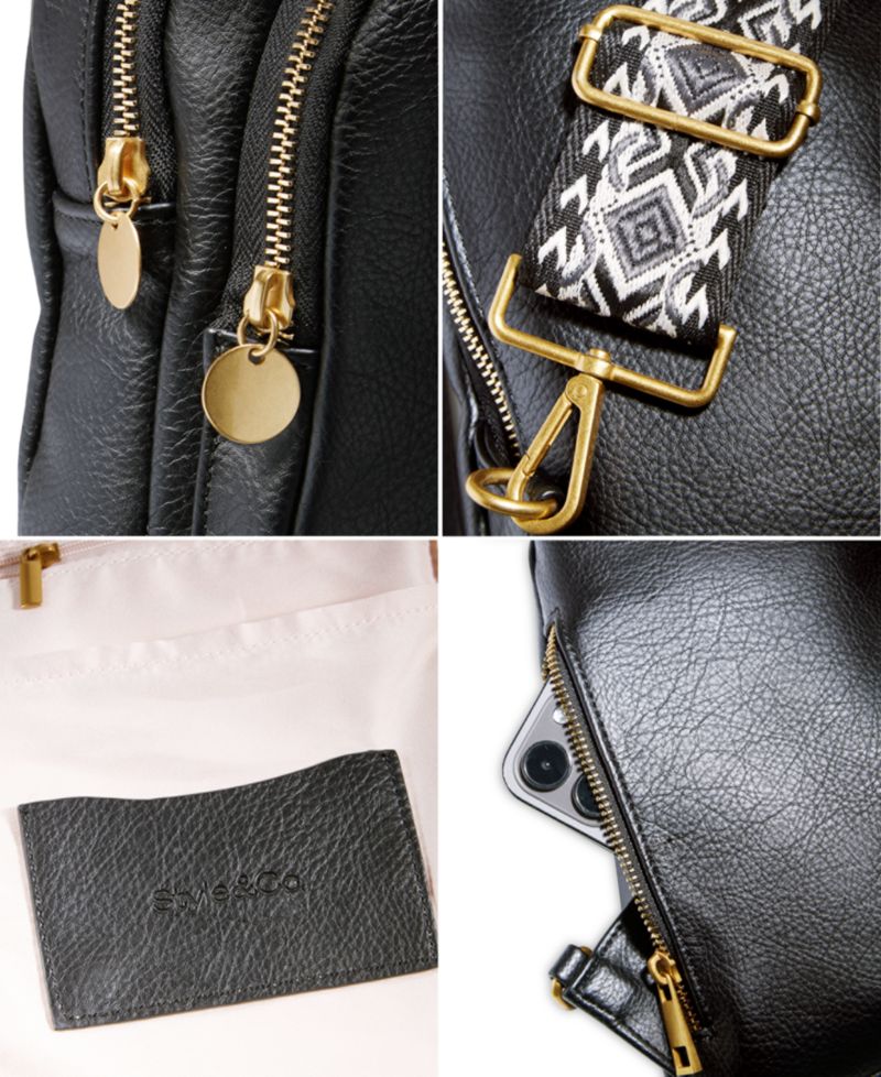 Webbing Strap Small Sling Bag
