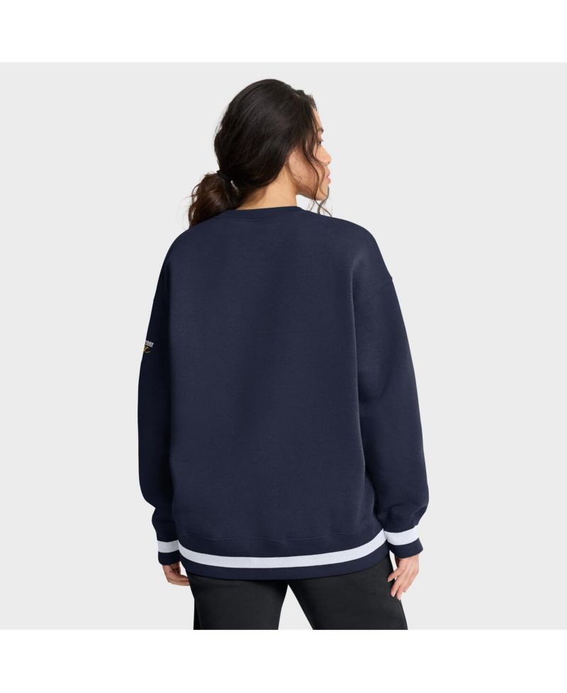 Women's Navy West Virginia Mountaineers Oversized Legacy Phoenix Sweatshirt