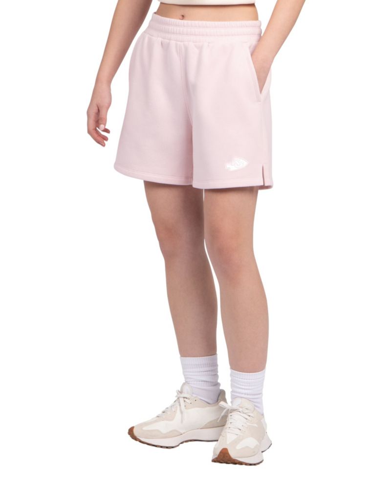 Women's Pastel Pink Kansas City Chiefs Travel Pastels Fleece Short