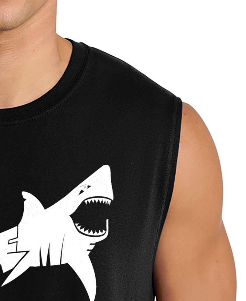 Men's Shark Graphic Tank Top