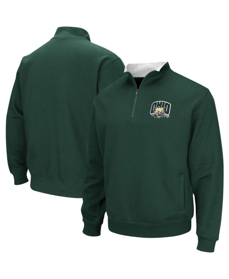 Men's Ohio Bobcats Tortugas Logo Quarter-Zip Jacket