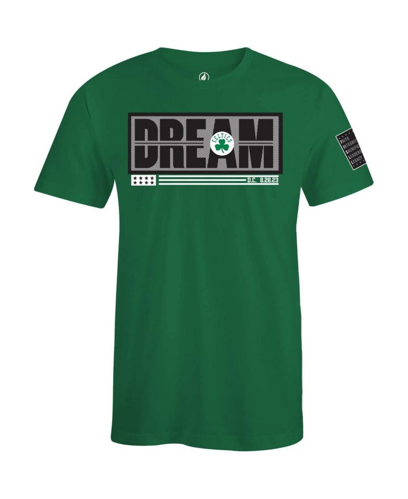 Men's and Women's Black History Collection Green Boston Celtics T-Shirt