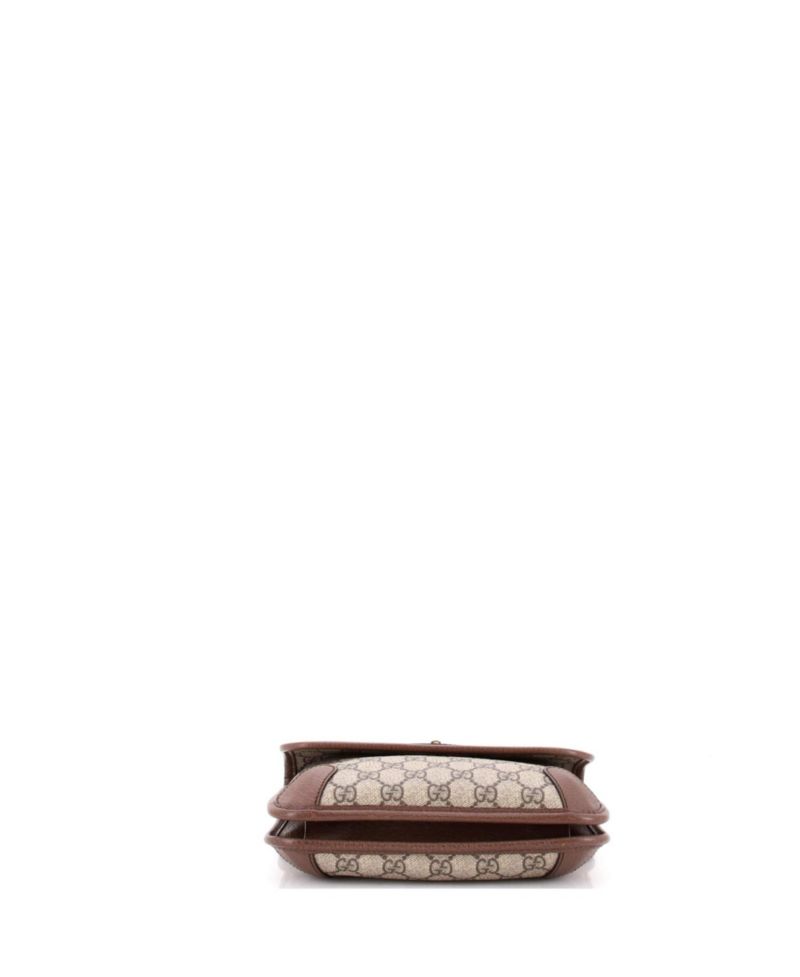 Small Neo Vintage Flap Messenger GG Coated Canvas