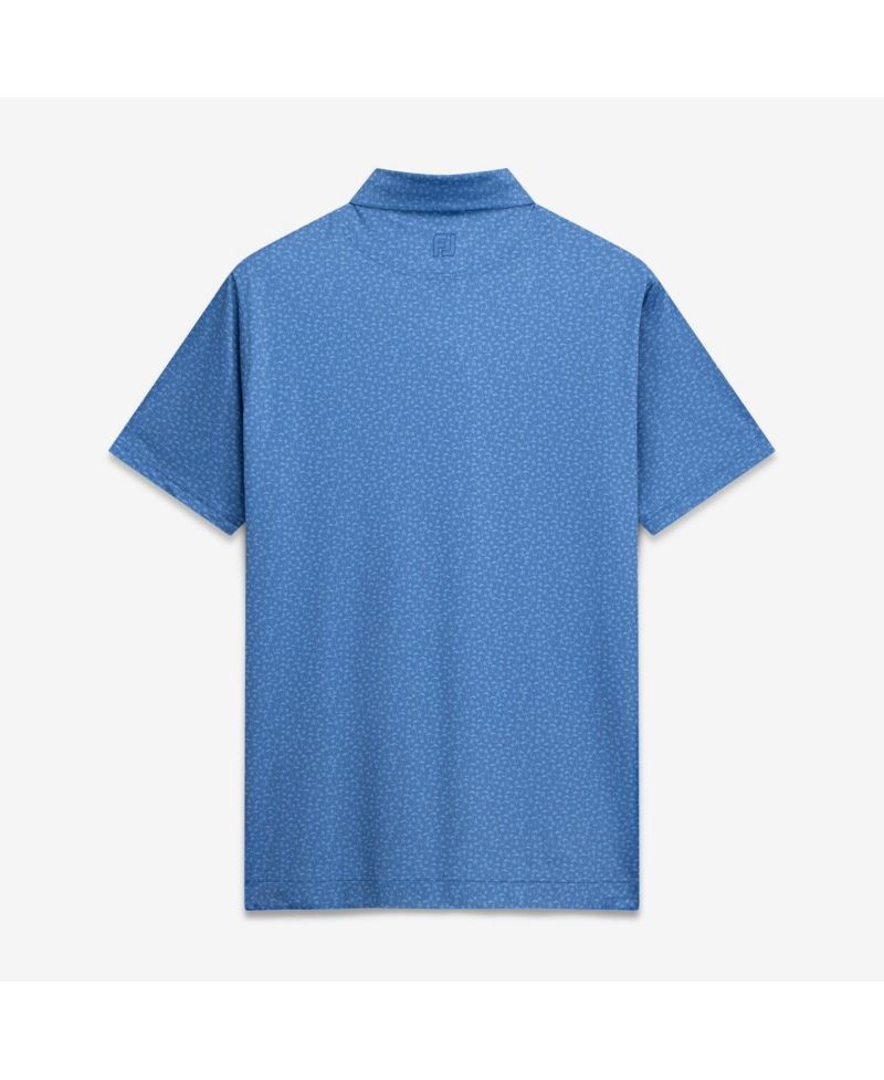 Men's Blue THE PLAYERS All Over Print ProDry Polo Shirt