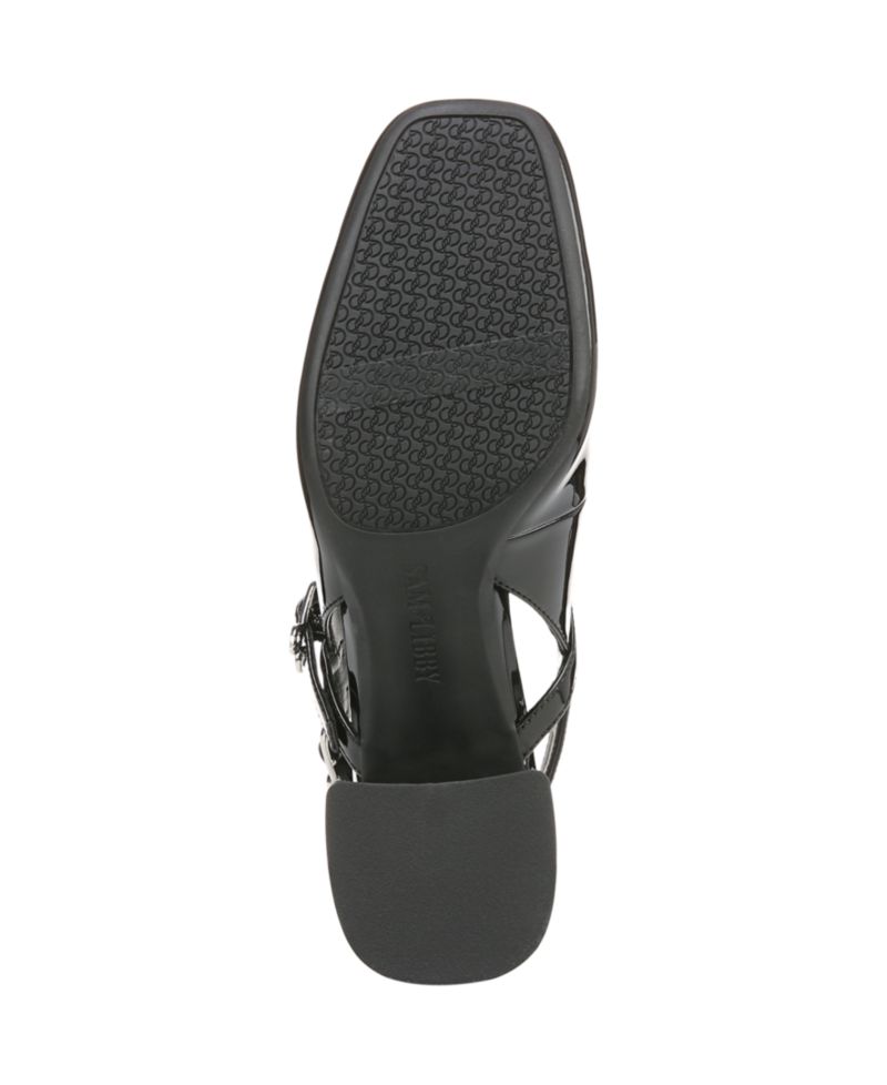 Women's Grace Block Heel Slingback Mary Jane Pumps