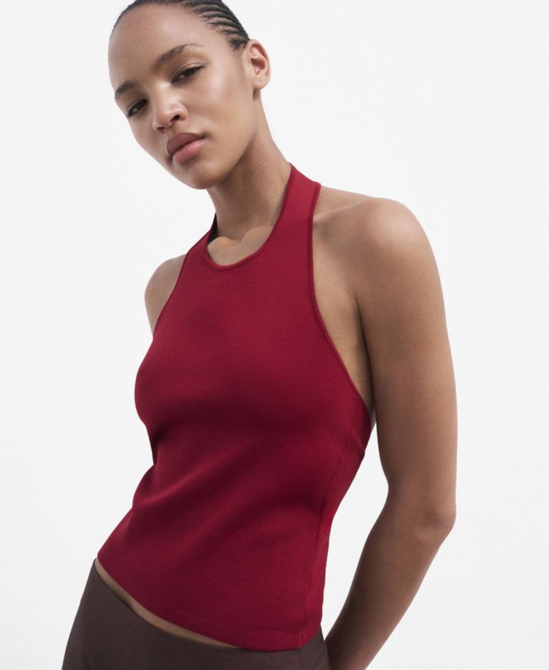 Women's Hoop Detail Knitted Top