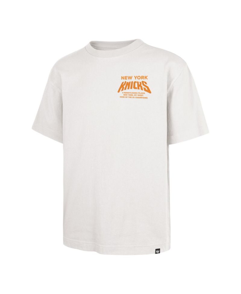 Men's Cream New York Knicks Foundation T-Shirt