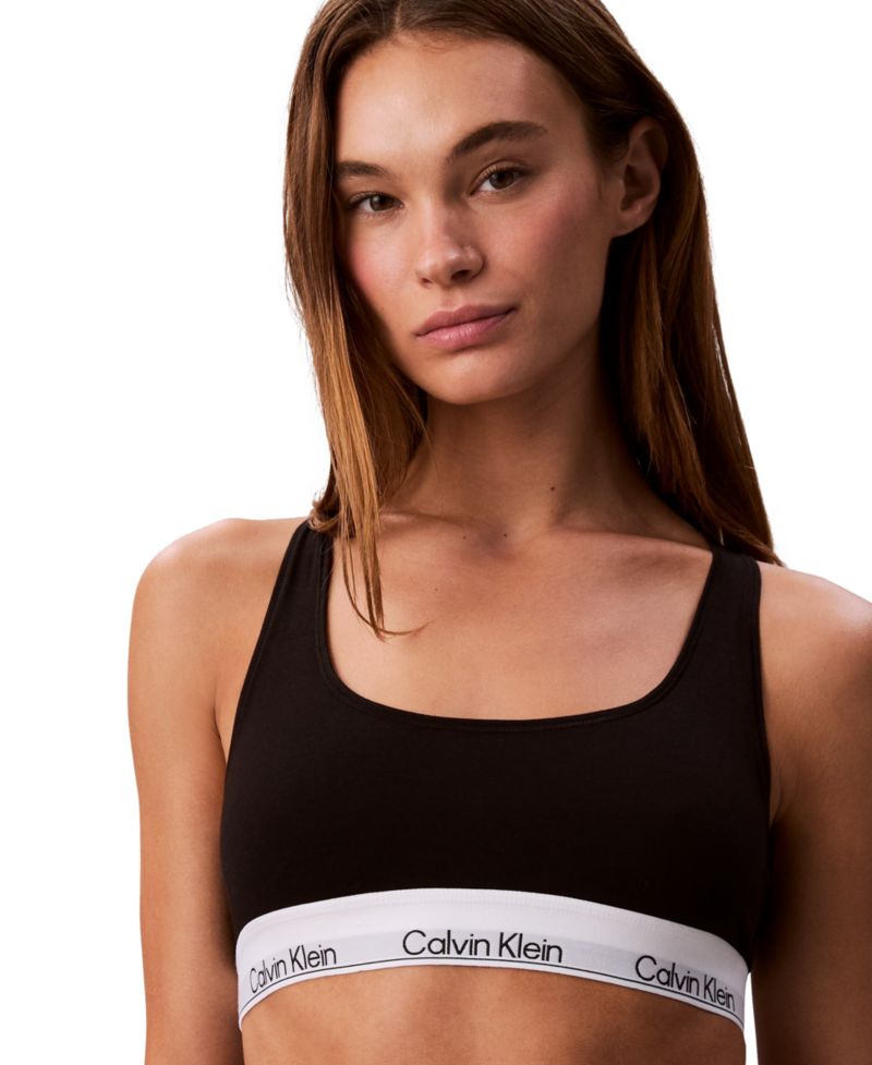 Women's Icon Cotton Unlined Racerback Bralette QF8493