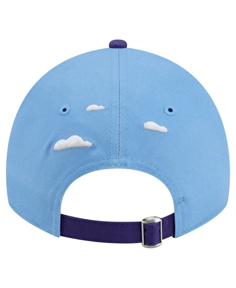 Men's Powder Blue Phoenix Suns Clouds 9TWENTY Adjustable Hat