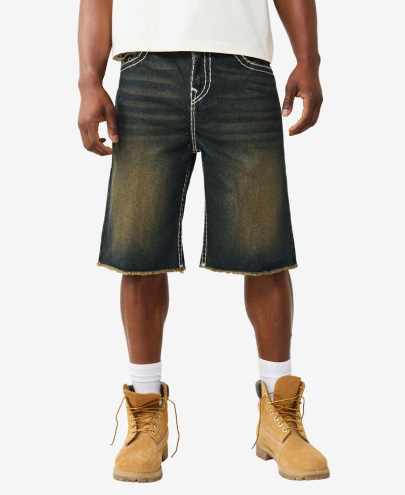 Men's Vinny Baggy Fray Flap Shorts