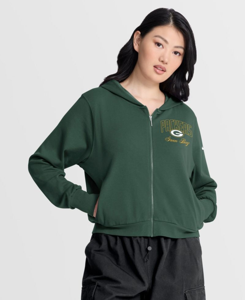 Women's Green Bay Packers Primetime Full-Zip Hoodie
