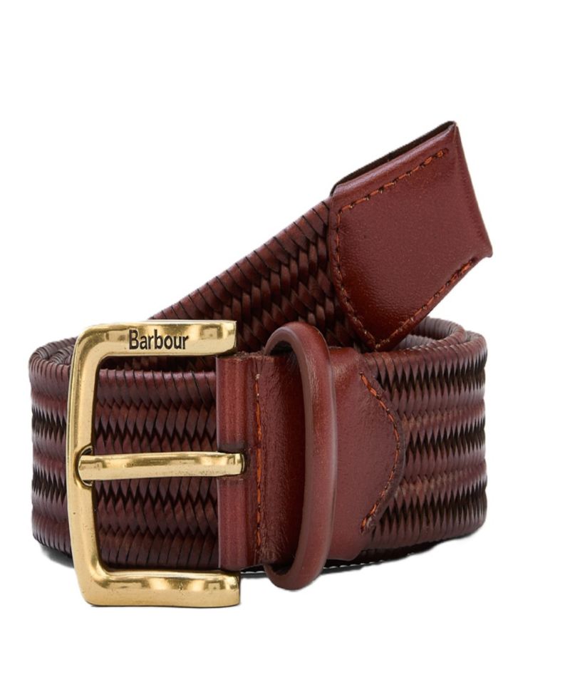 35MM Men's Stretch Leather Belt