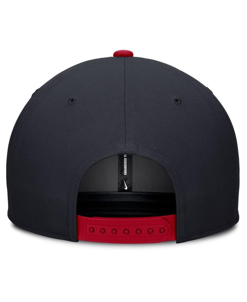 Men's Navy/Red Boston Red Sox Pro Performance Snapback Hat