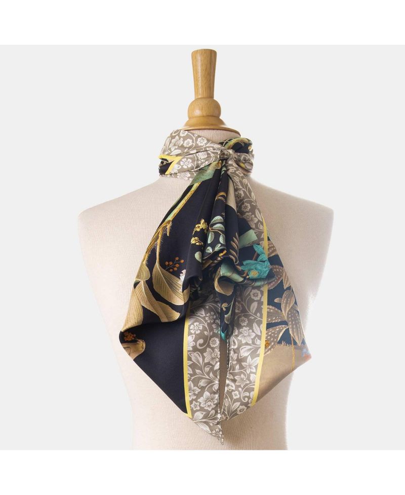 Fantasia - Hand Rolled Silk Foulard for Women
