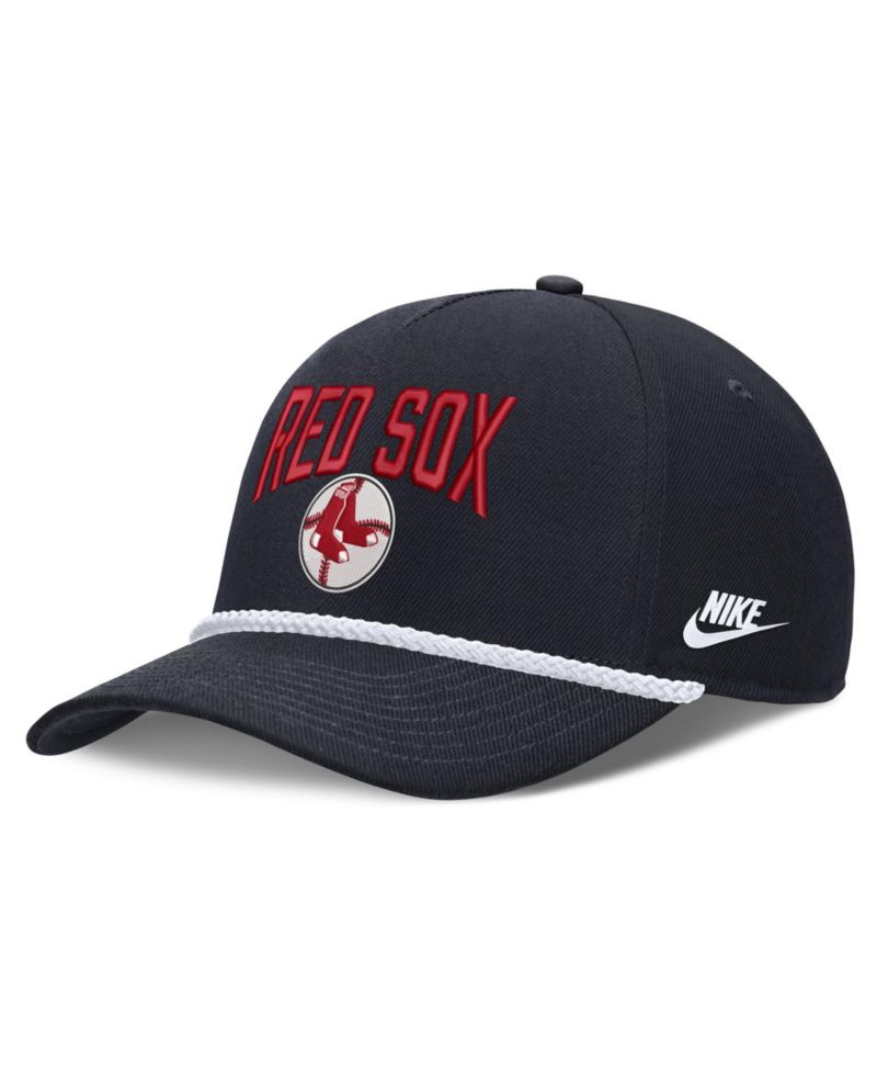 Men's Navy Boston Red Sox Cooperstown Rise Adjustable Hat