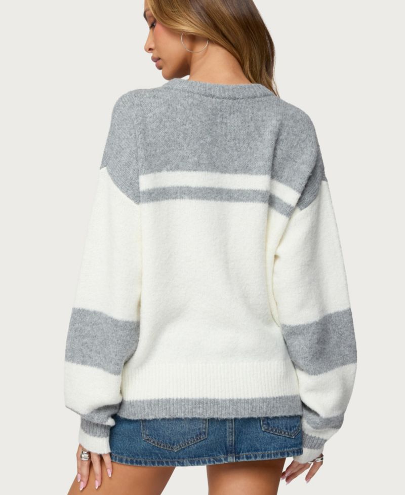 Women's Nogah Stripey Oversized Sweater
