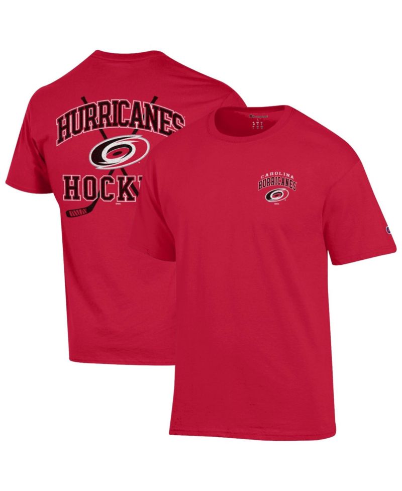 Men's Red Carolina Hurricanes Stick With It Jersey T-Shirt