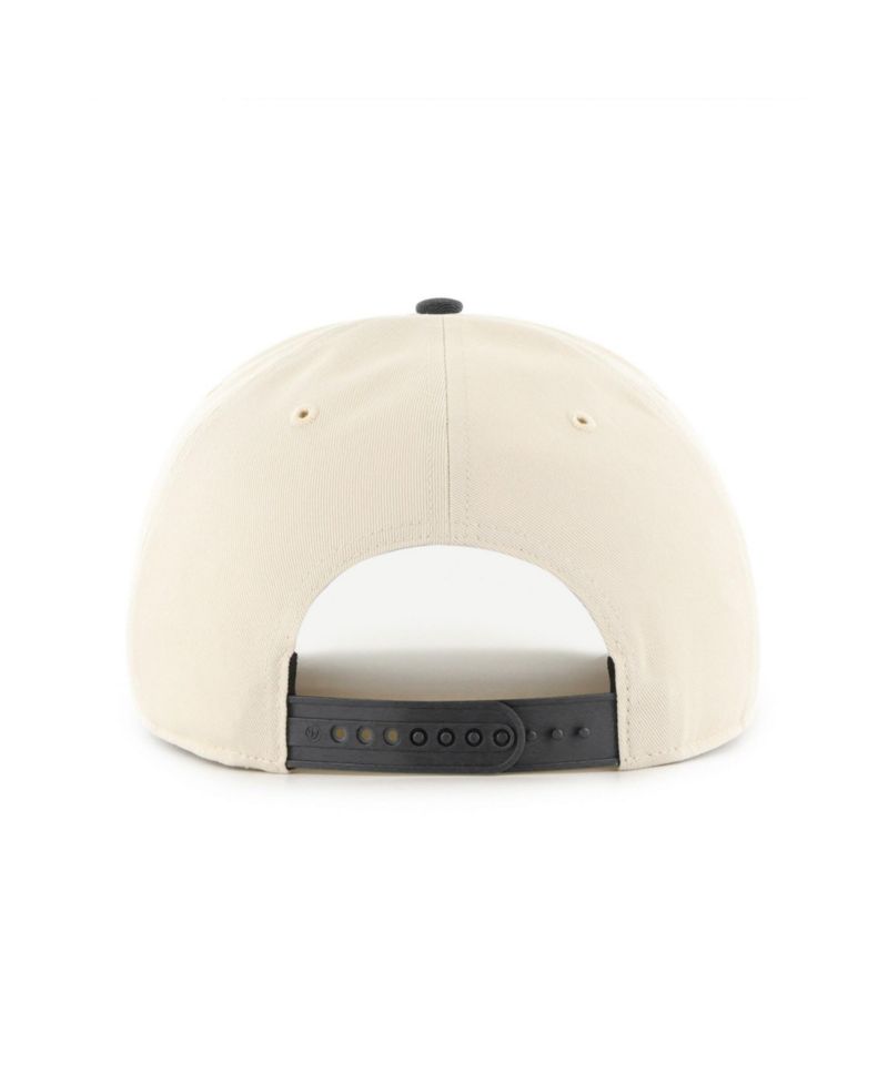Men's Cream/Black Buffalo Sabres Logo Hitch Adjustable Hat