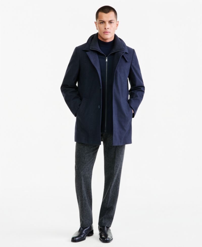 Men's Slim-Fit Coleman Overcoat