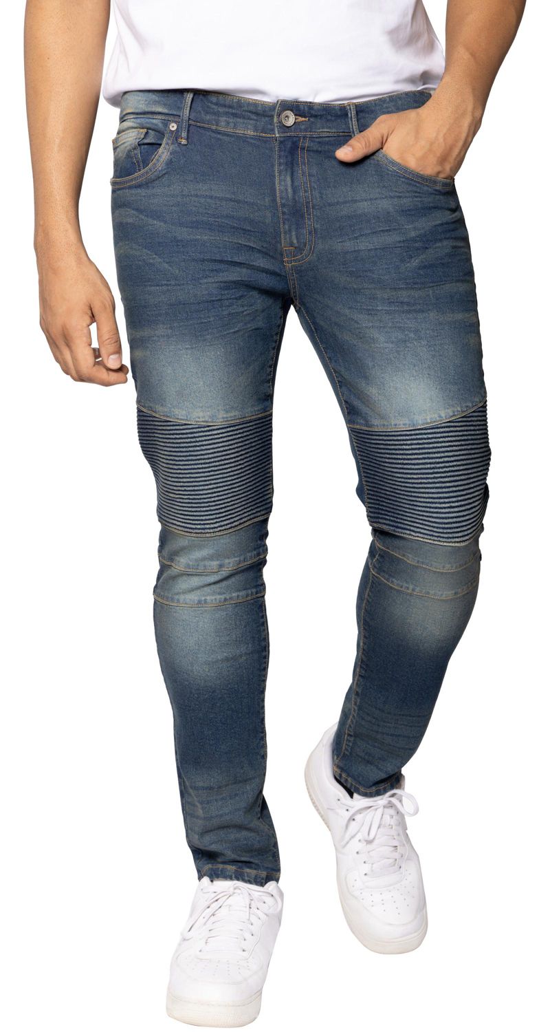 RAW X Men's Skinny Fit Moto Jeans
