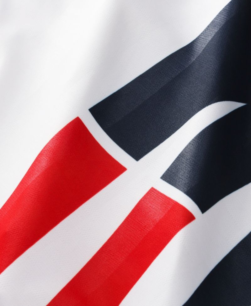 Men's White New England Patriots Football x Football V-Neck Fan Jersey
