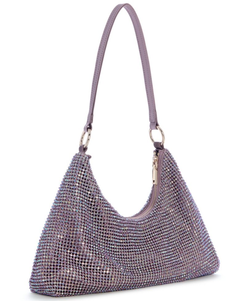 Jewels Small Rhinestone-Embellished Shoulder Handbag
