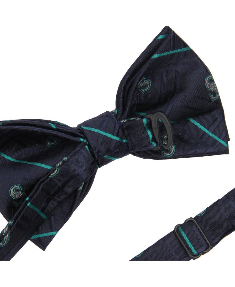 Men's Navy Seattle Mariners Oxford Bow Tie