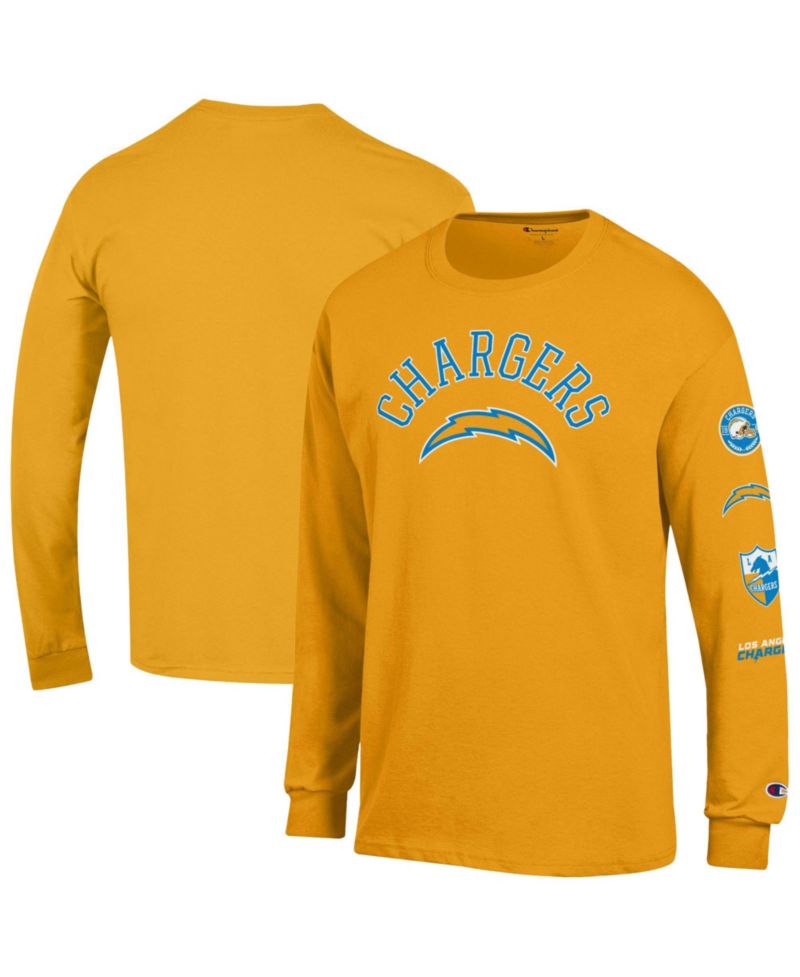 Men's Los Angeles Chargers Seal Long-Sleeve Cotton T-Shirt