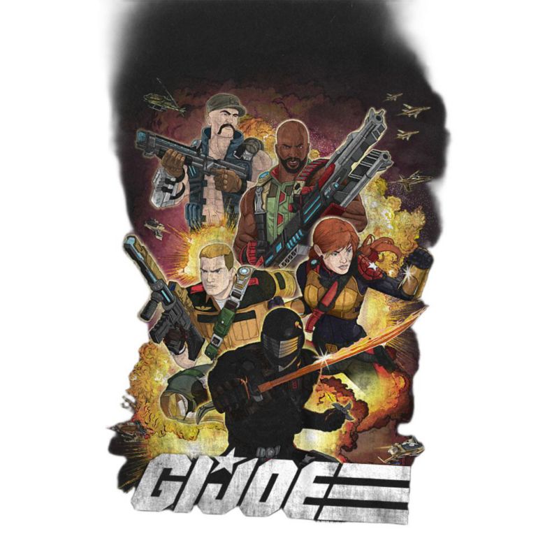 Big & Tall + G.I. Joe Hero Group T-Shirt