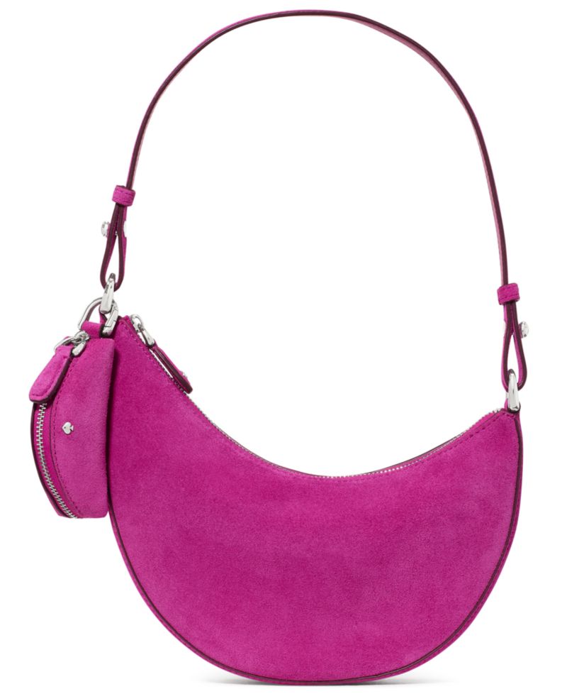 Duo Small Suede Shoulder Handbag