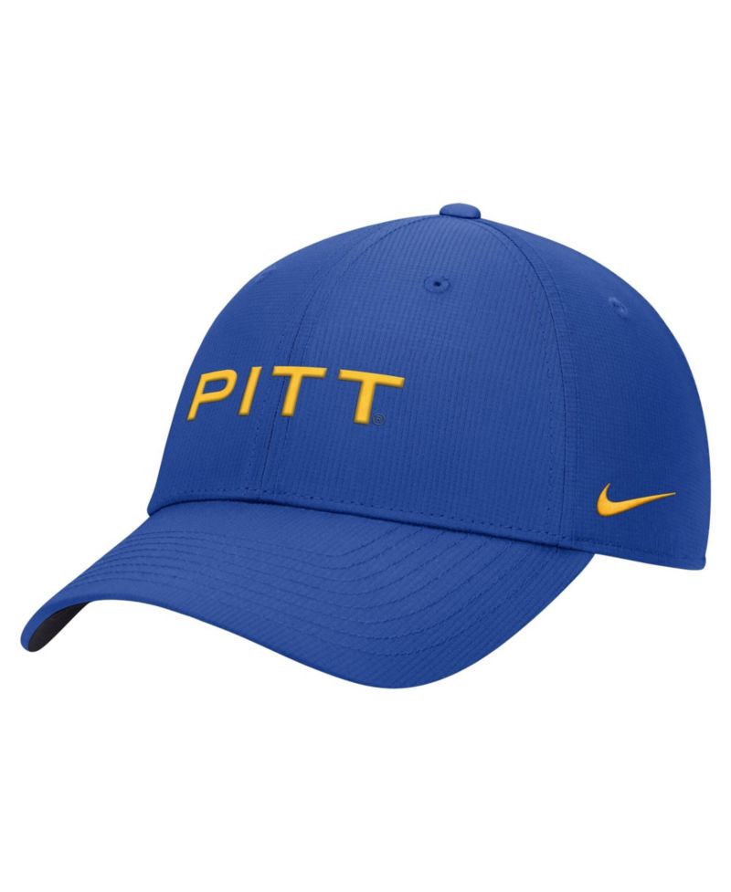 Men's Royal Pitt Panthers 2026 Sideline Ripstop Dri-FIT Adjustable Hat