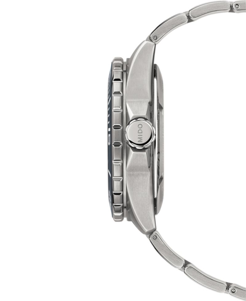 Men's Swiss Automatic Ocean Star 600 Chronometer Stainless Steel Bracelet Watch 44mm