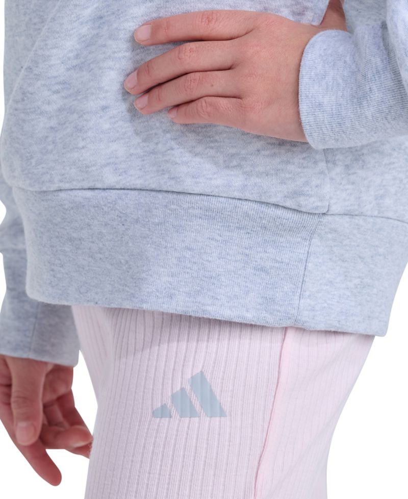 Girls' 2T-6X Long-Sleeve Sweatshirt and Pants, 2-Piece Set