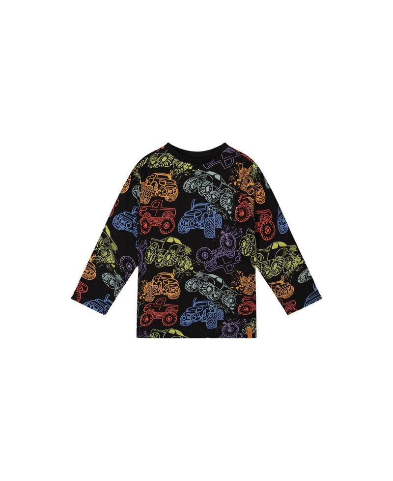 Little Boys 6-12 Organic Cotton Long Sleeve T-Shirt