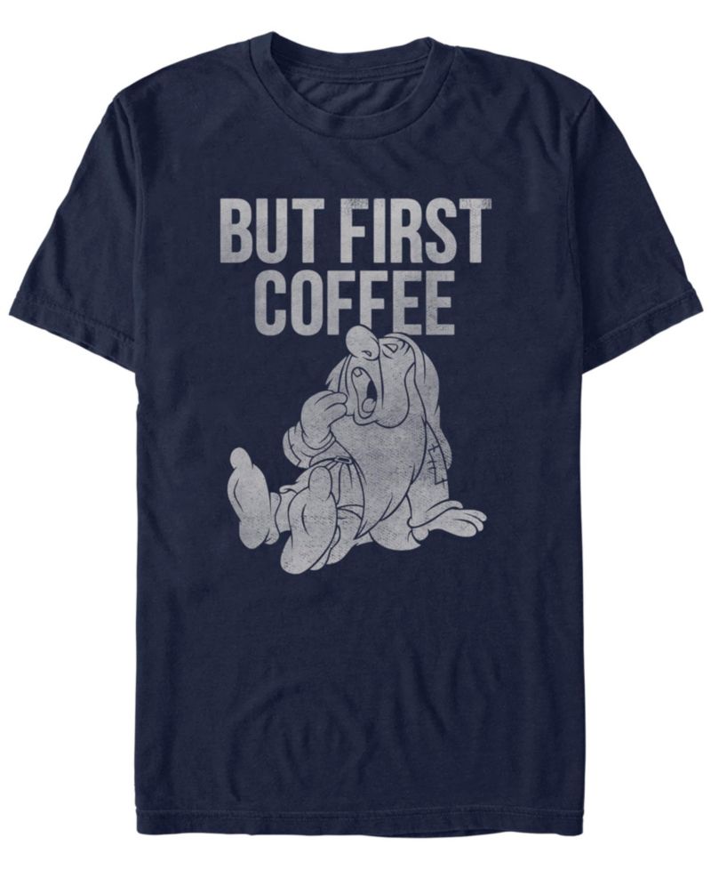 Men's Coffee First Short Sleeve T-Shirt