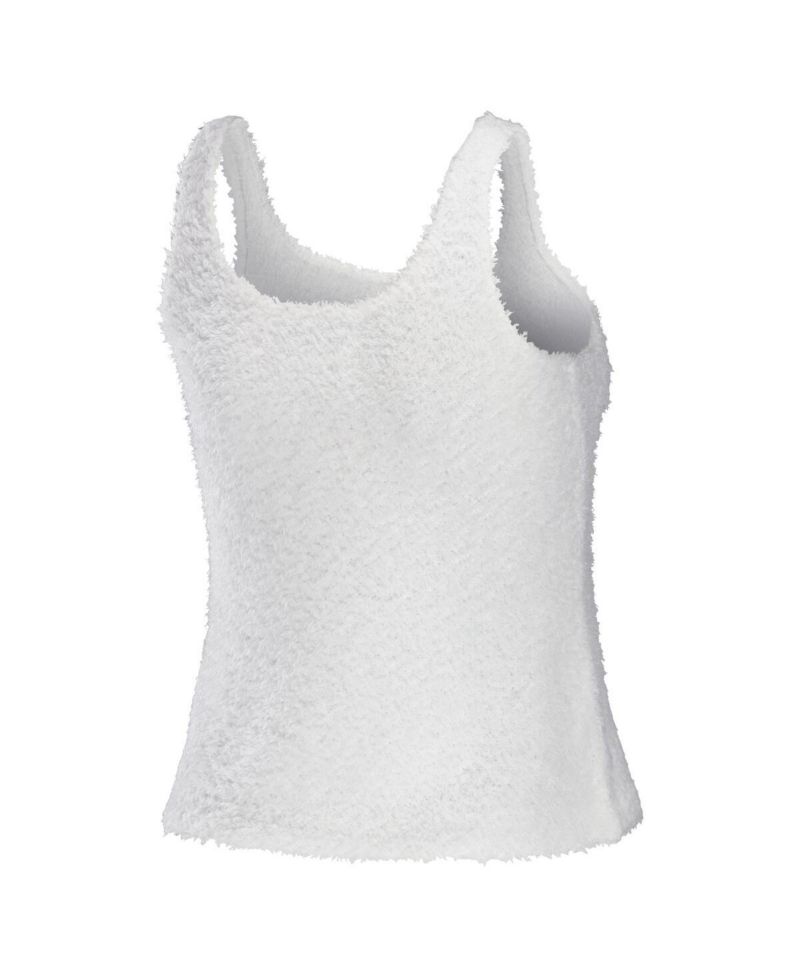 Women's Cream Minnesota Vikings Cozy Scoop Neck Tank Top Pants Sleep Set