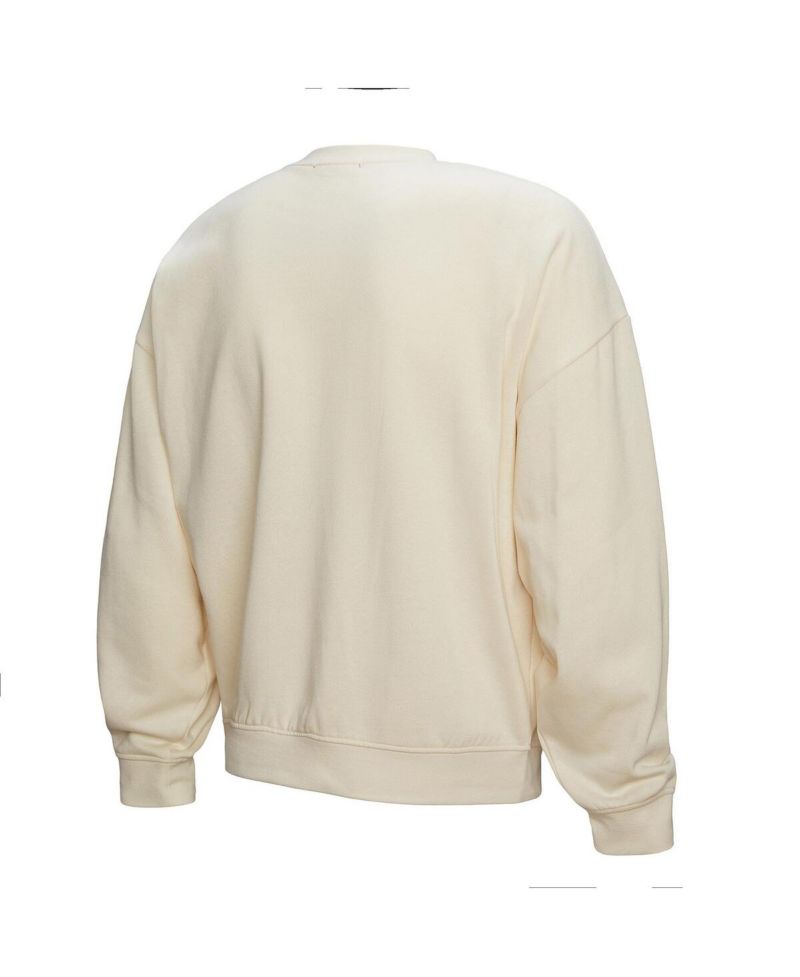 Women's Cream Vegas Golden Knights Logo 3.0 Pullover Sweatshirt