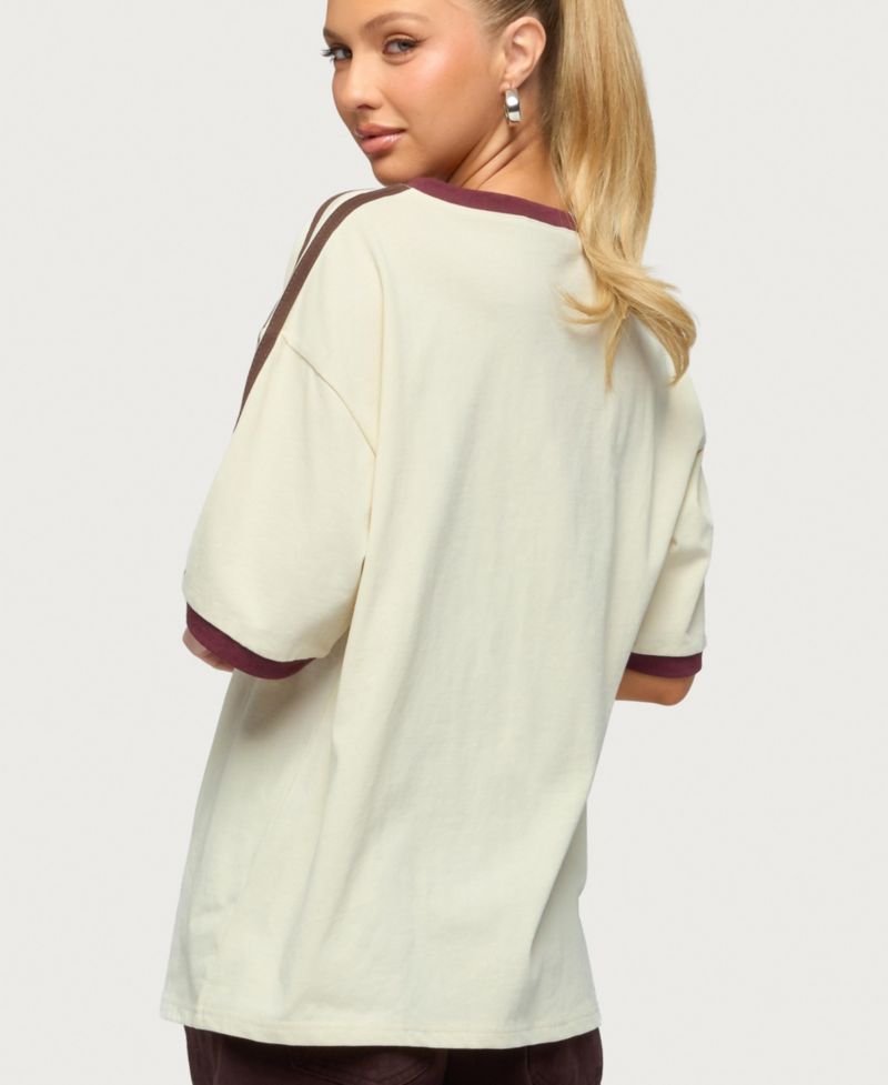 Women's Australia 96 Contrast Oversized T Shirt