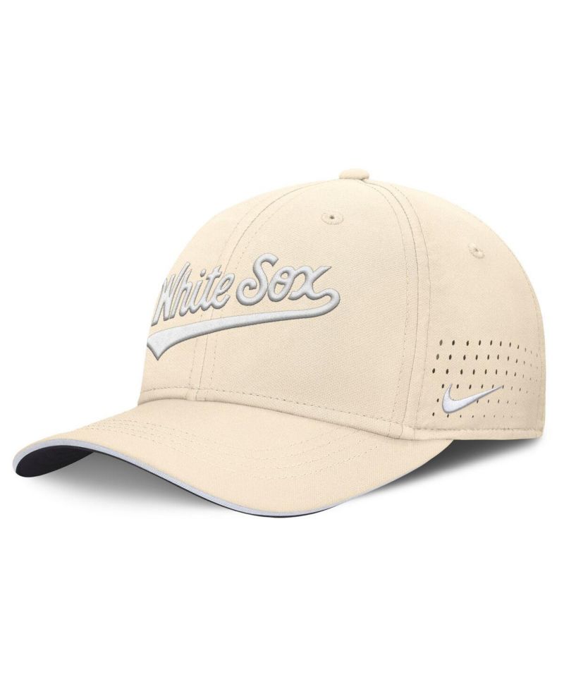 Men's Cream Chicago White Sox Rise Performance Flex Hat
